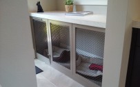 Lake Mary, Grey Undercounter Dog Room   